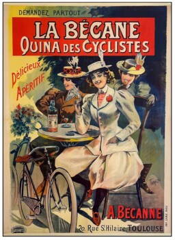 AFFICHES ORIGINALES - Publicité - La Bécane – Tamagno – 1898