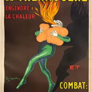 AFFICHES ORIGINALES - Publicité - Le Thermogène – Leonetto Cappiello – 1940