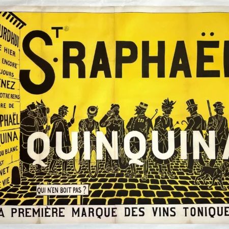 AFFICHES ANCIENNES - Publicité -Saint Raphael Quinquina – M. de Fonrémis – [1900]