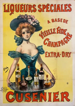 AFFICHES ORIGINALES - Publicité - Cusenier – Jean de Paléologue (PAL) – [1900]