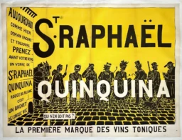 AFFICHES ORIGINALES - Publicité - Saint Raphael Quinquina – M. de Fonrémis – [1900]