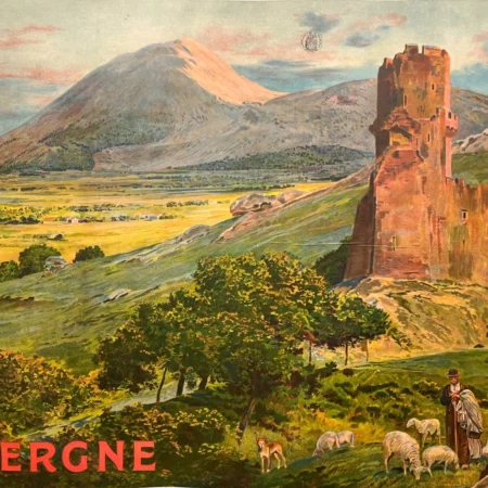 AFFICHES ANCIENNES - Publicité -Auvergne – T. Poilpot – 1904