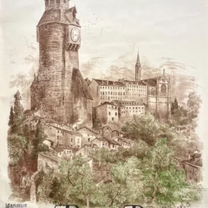 AFFICHES ORIGINALES - Tourisme - Bar-le-Duc – A. Robida – [1900]