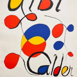 AFFICHES ORIGINALES - Spectacle &amp; Évènements - Calder au Musée Toulouse Lautrec, Albi – 1971