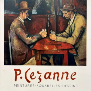 AFFICHES ORIGINALES - Spectacle & Évènements - Cezanne au Musée Granet – Cezanne – 1953