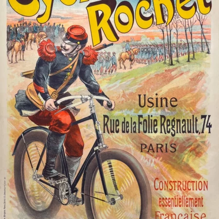 AFFICHES ANCIENNES - Publicité -Cycle Rochet – Lucien Lefèvre – 1893