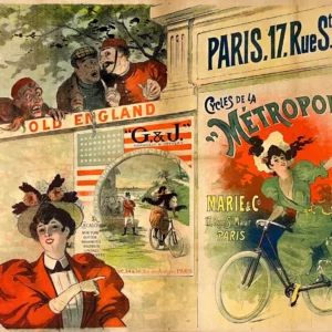 AFFICHES ORIGINALES - Spectacle & Évènements - Cycles de la Métropole – Lucien Baylac – 1895