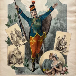 AFFICHES ORIGINALES - Spectacle & Évènements - Fanfan La Tulipe – H.Royel – [1900]
