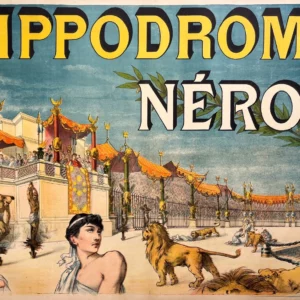 AFFICHES ORIGINALES - Spectacle & Évènements - Hippodrome Néron – E. Lévy – 1891