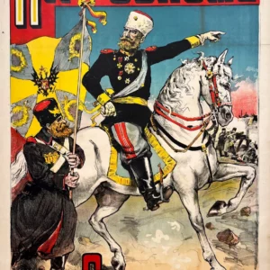 AFFICHES ORIGINALES - Théâtre - Hippodrome de Skobeleff – C. Lévy – 1888