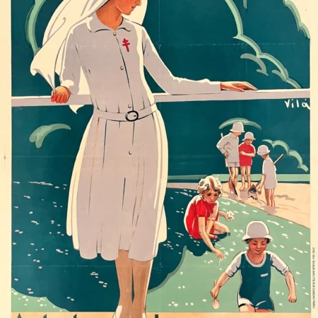 AFFICHES ANCIENNES - Publicité - Le Timbre Antituberculeux – Vila – [1930]