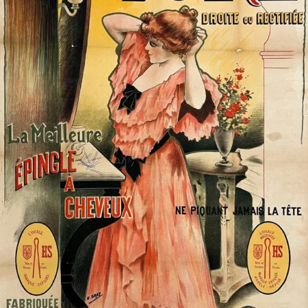 AFFICHES ANCIENNES - Publicité - L&rsquo;Eclair – Le Serment d&rsquo;Orisini – Tichon – 1892