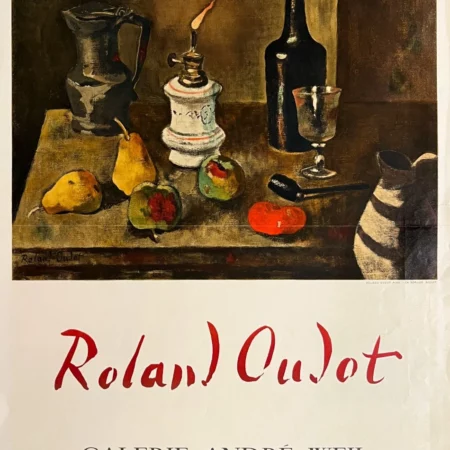 AFFICHES ANCIENNES - Publicité - Oudot à la Galerie André Weil – Oudot – 1959