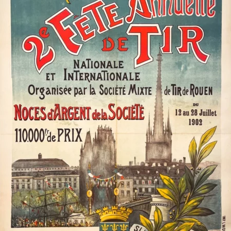 AFFICHES ANCIENNES - Publicité -Rouen – Anonyme – 1902