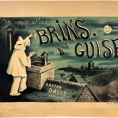 AFFICHES ANCIENNES - Cuisine et Boissons -Brins d&rsquo;Guise – Raoul Giran – [1900]