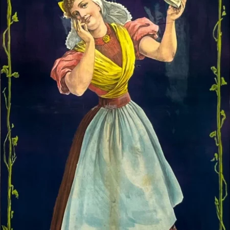 AFFICHES ANCIENNES - Cuisine et Boissons -Cacao Pur Blooker – Anonyme – 1905