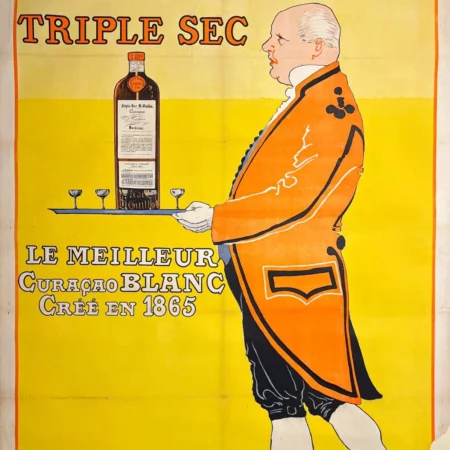AFFICHES ANCIENNES - Cuisine et Boissons - Guillot Triple Sec – Henri Goussé – 1899