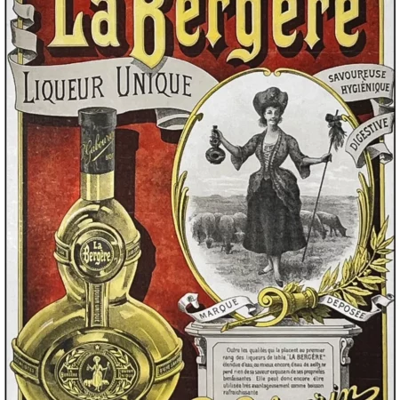 AFFICHES ANCIENNES - Cuisine et Boissons - La Bergère – Anonyme – [1900]