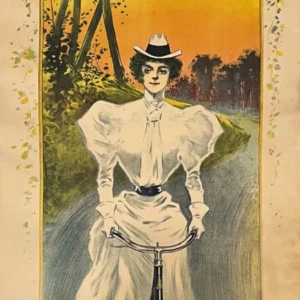 AFFICHES ORIGINALES - Publicité - Cycles Rochet – Tichon – 1897