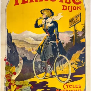 AFFICHES ORIGINALES - Publicité - Cycles Terrot & Cie – Francisco Tamagno – [1900]