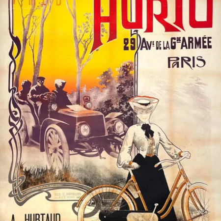 AFFICHES ANCIENNES - Cyclisme - Hurtu – Henri Gray – [1910]