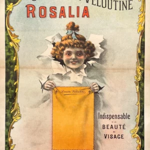 AFFICHES ORIGINALES - Publicité - Rosalia – Serviettes Veloutine – Anonyme – [1900]