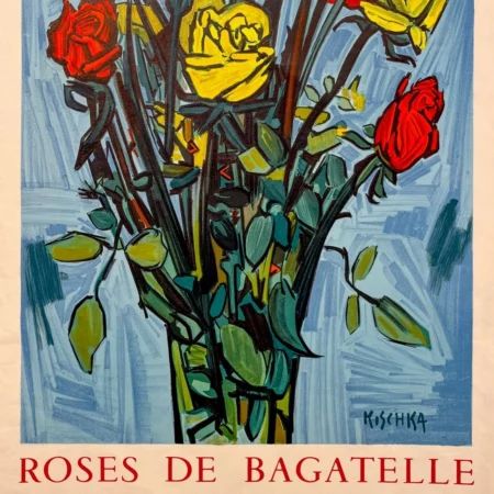 AFFICHES ANCIENNES - Publicité - Roses de Bagatelle – Kischka – 1967