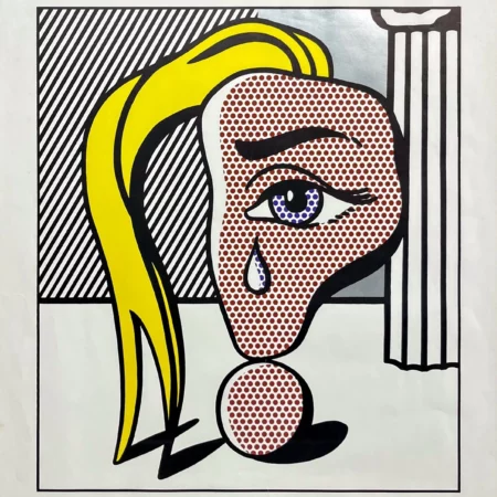 AFFICHES ANCIENNES - Publicité - Roy Lichtenstein au Musée des Arts Décoratifs Paris – 1982