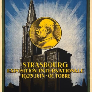 AFFICHES ORIGINALES - Tourisme - Strasbourg – A. Beck – 1923