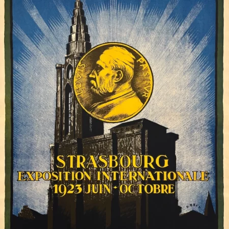 AFFICHES ANCIENNES - Publicité - Strasbourg – A. Beck – 1923