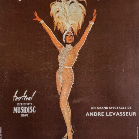 AFFICHES ANCIENNES - Spectacle - Joséphine Baker – Anonyme – 1975
