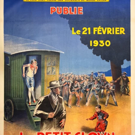AFFICHES ANCIENNES - Spectacle - Le Petit Parisien – E.Borloz – 1930