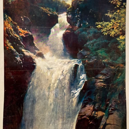 AFFICHES ANCIENNES - Tourisme -Gimel-les-Cascades – G. Vullier – 1906