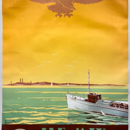 AFFICHES ANCIENNES - Tourisme - Ile d&rsquo;Aix – Commarmond – [1920]