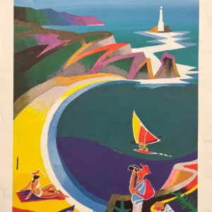 AFFICHES ORIGINALES - Tourisme - La Hague, Normandie – J. Auriac – [1990]