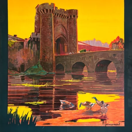 AFFICHES ANCIENNES - Tourisme - La Petite Gironde – Henri Goussé – 1900