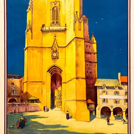 AFFICHES ANCIENNES - Tourisme - Villefranche de Rouergue – Hallo (dit ALO) – 1925