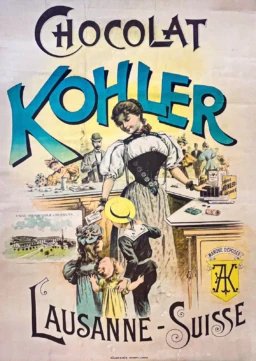AFFICHES ORIGINALES - Publicité - Chocolat Kohler – Anonyme – [1900]