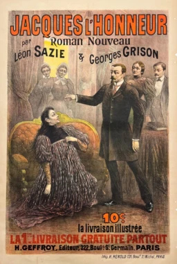 AFFICHES ORIGINALES - Publicité - Jacques l&rsquo;Honneur – C. Levens – [1880]