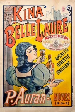 AFFICHES ORIGINALES - Publicité - Kina Belle Laure – Anonyme – [1900]