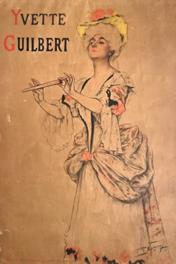 AFFICHES ORIGINALES - Spectacle & Évènements - Yvette Guilbert – Maurice Neumont – 1905