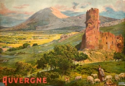 AFFICHES ORIGINALES - Tourisme - Auvergne – T. Poilpot – 1904