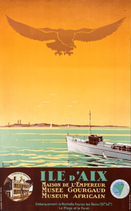 AFFICHES ORIGINALES - Tourisme - Ile d&rsquo;Aix – Commarmond – [1920]