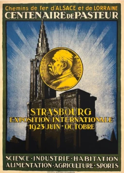 AFFICHES ORIGINALES - Tourisme - Strasbourg – A. Beck – 1923