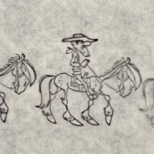 BD et COMICS - Celluloïds Originaux - Celluloïd Original – Lucky Luke, La Ballade des Dalton – Studios Idéfix – 1978