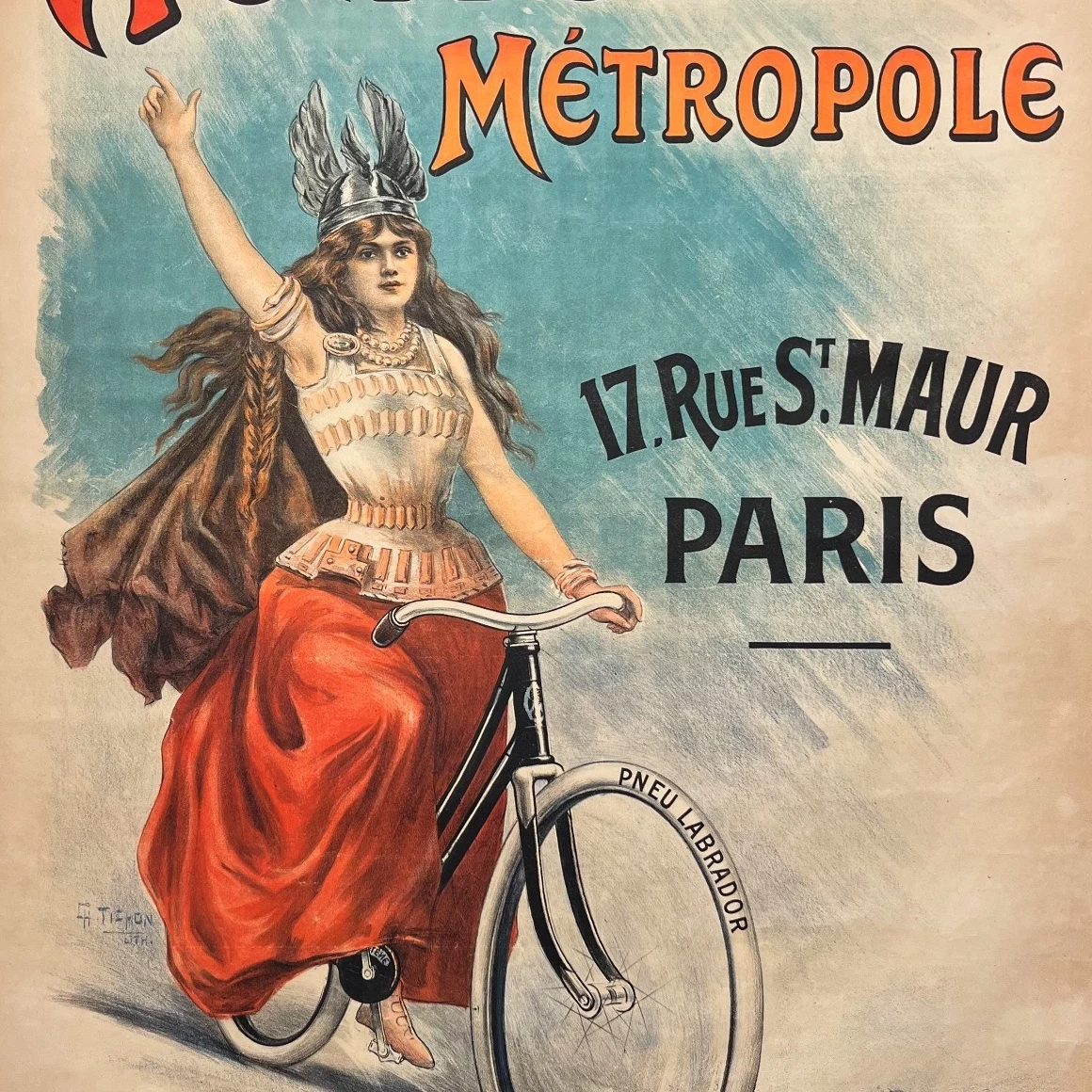 AFFICHES ANCIENNES - Publicité -Acatène Métropole – Tichon – [1900]