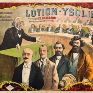 AFFICHES ORIGINALES - Publicité - Lotion-Ysolina Coiffure – Anonyme – [1900]