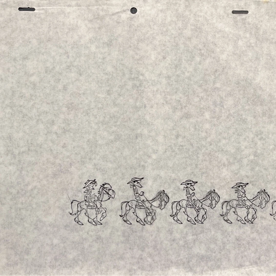 BD et COMICS - Celluloïds Originaux - Celluloïd Original – Lucky Luke, La Ballade des Dalton – Studios Idéfix – 1978