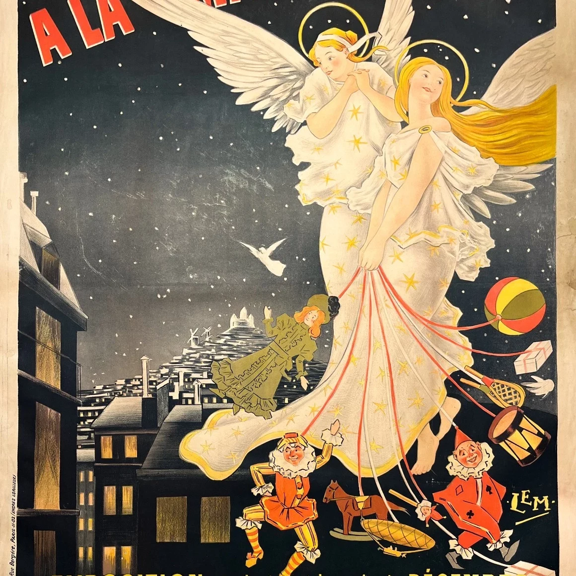 AFFICHES ANCIENNES - Publicité -A la Maison Doré – LEM – 1895