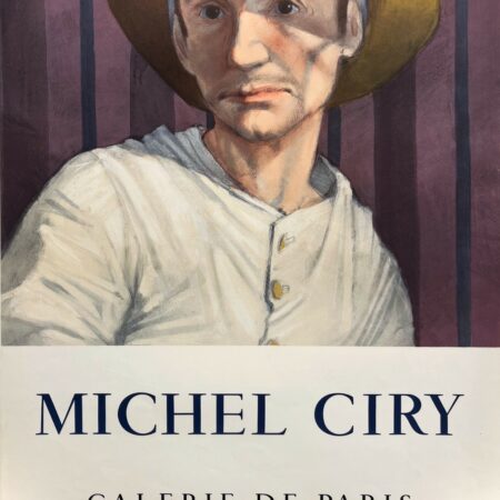 Michel Ciry à la Galerie de Paris – Affiche Expo Litho Mourlot 1966